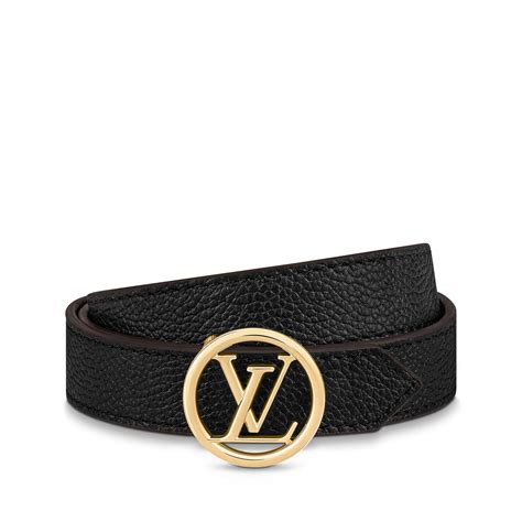 LV Circle 20mm Reversible Belt Monogram 